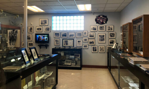 gallery area inside Bartow Airbase History Museum