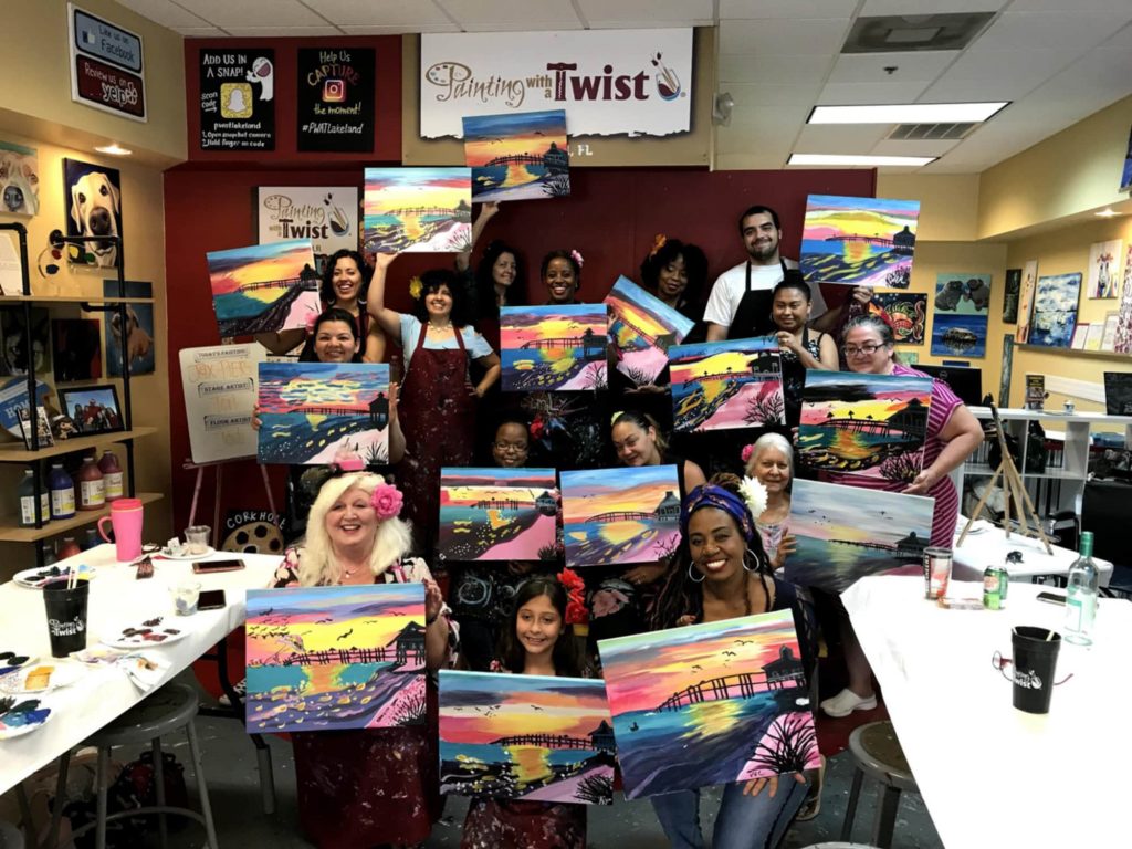 Painting with a Twist Lakeland Visit Central Florida