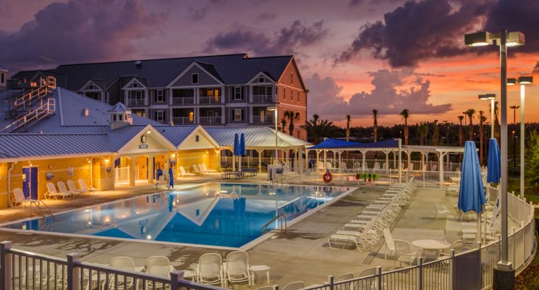 Pool area at Holiday Inn Club Vacations Orlando Breeze