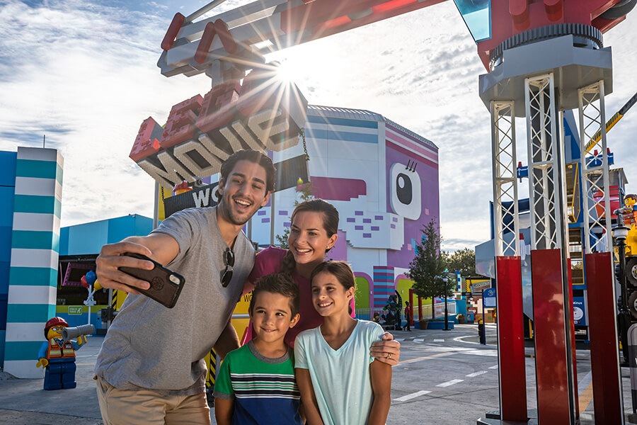 Lego Movie World At Legoland Florida Resort