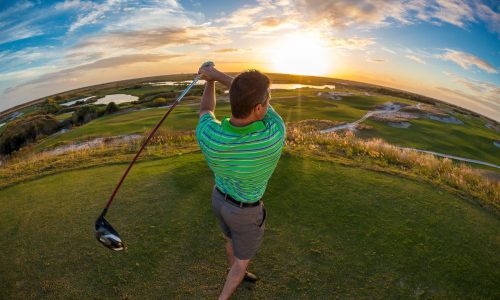 Golf at Streamsong Resort. Central Florida Summer