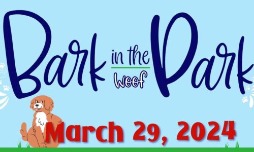 bark in the park event graphic