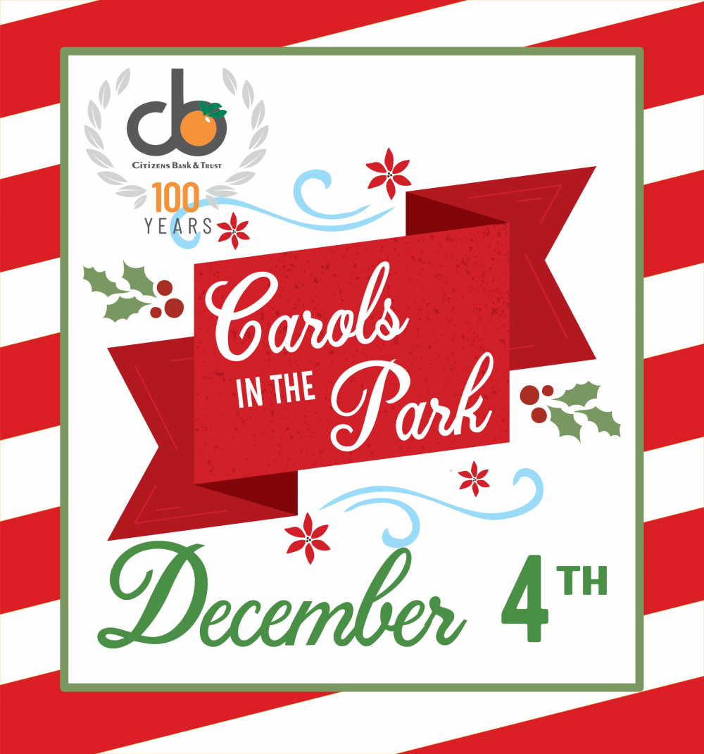 Carols in the Park 2021 Flyer