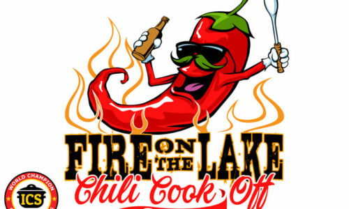 logo for Fire on the Lake Chili Cook Off