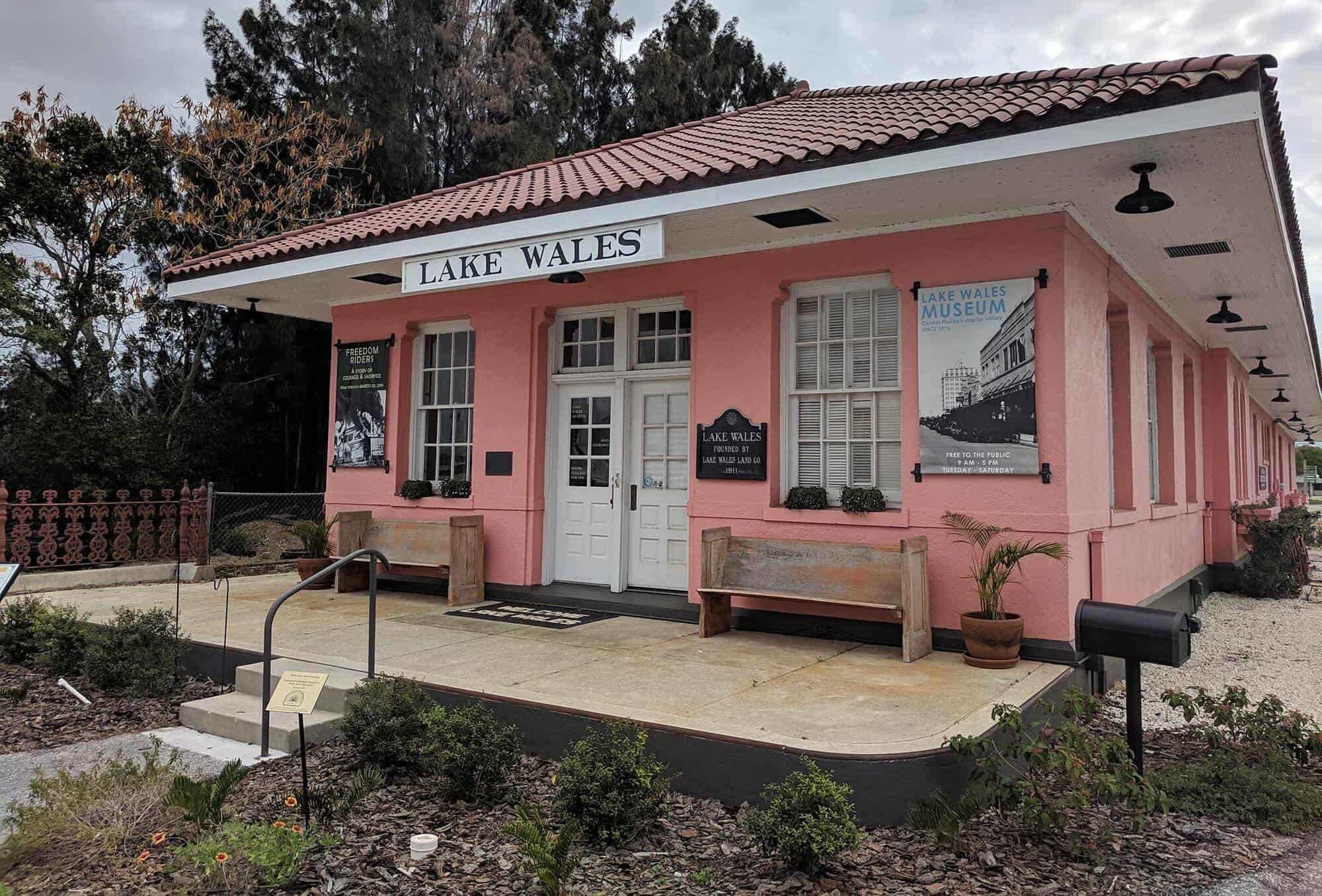 Exterior of Lake Wales History Museum