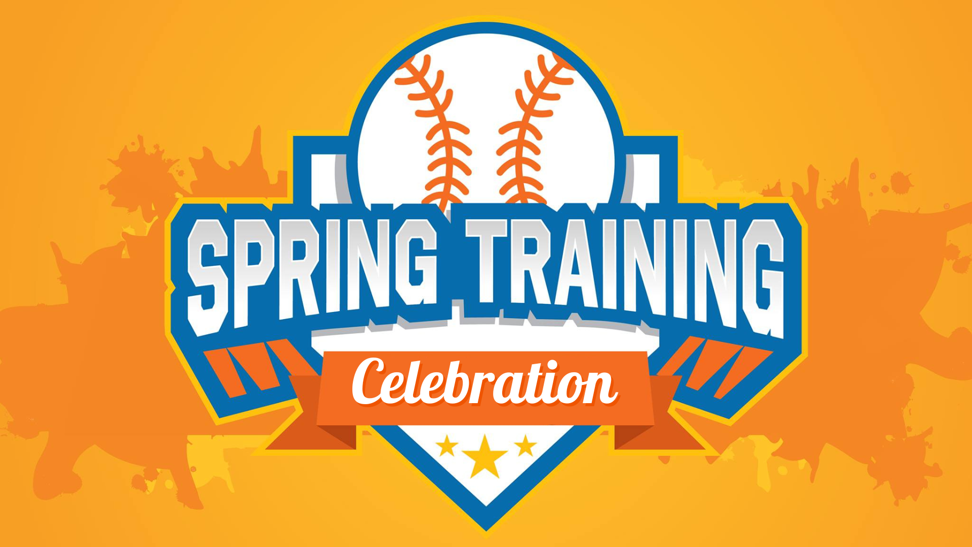 Spring Training celebration event banner