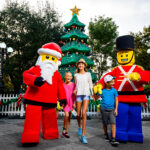 Holidays in Central Florida with a family at Legoland Florida with LEGO Santa and Nutcracker