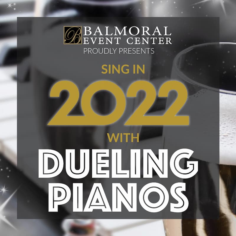 Dueling Pianos Ad for New Years Eve in Central Florida Celebration