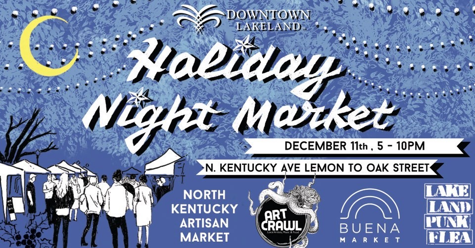 Holiday Night Market Flyer