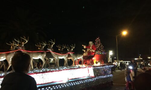 Santa Claus at the Havendale Christmas Parade
