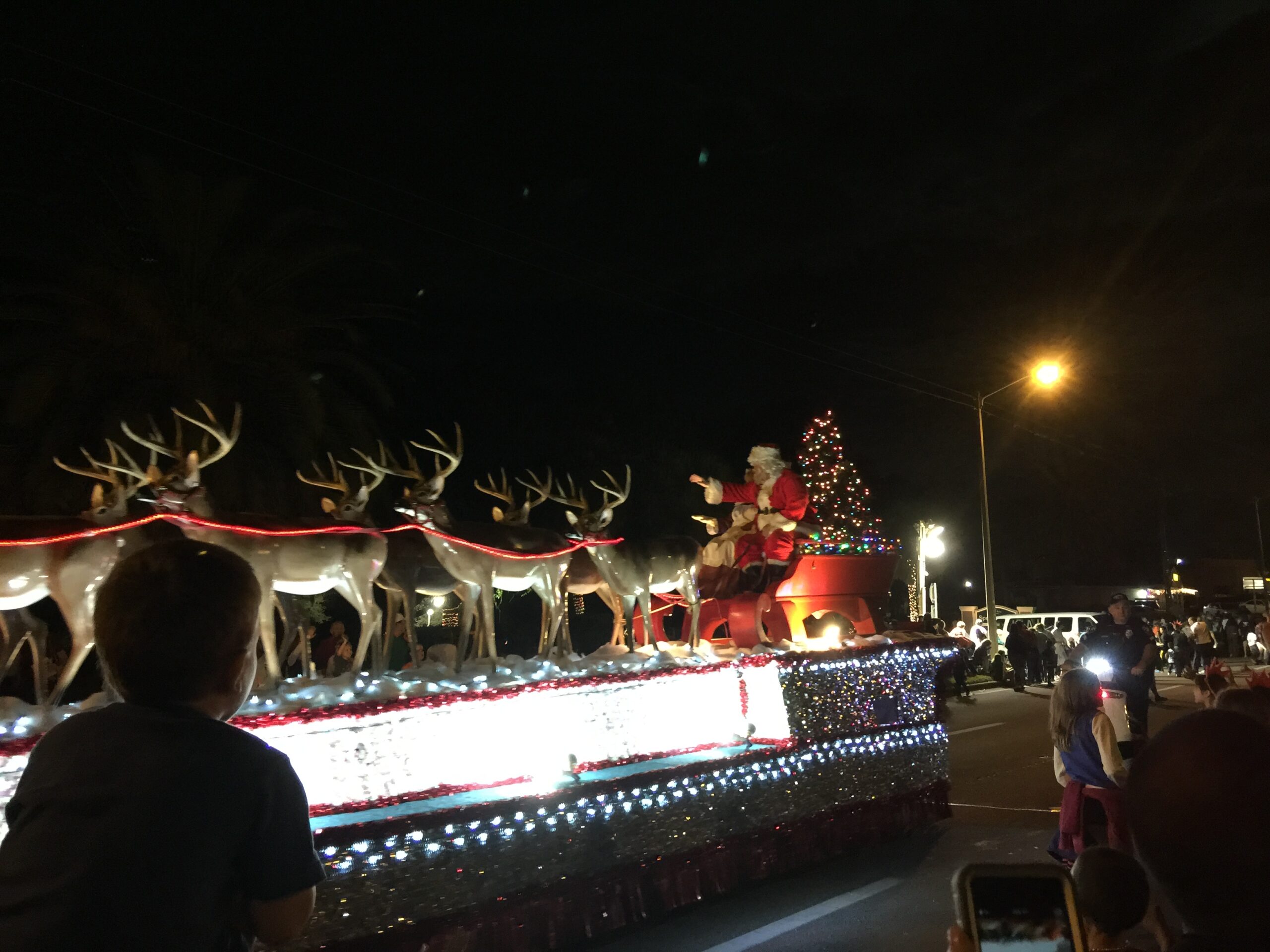 Santa Claus at the Havendale Christmas Parade
