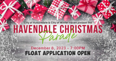 havendale christmas parade banner