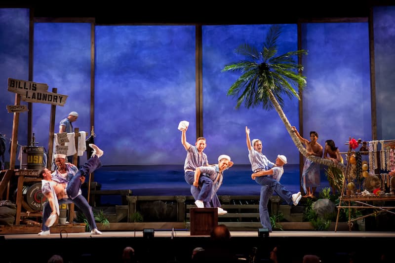 South Pacific on stage
