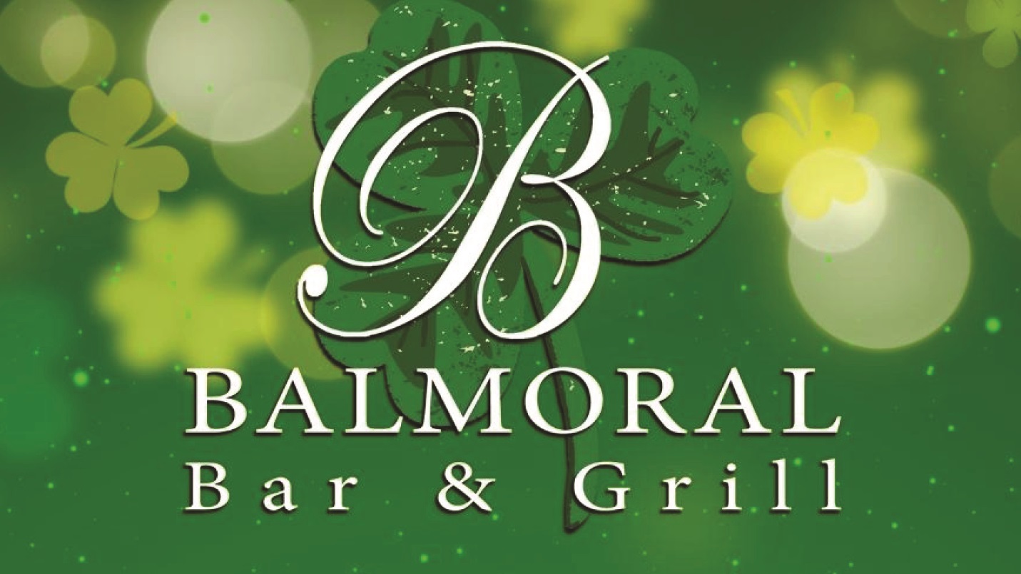 Flyer for St. Patrick's Day Celebration at Balmoral