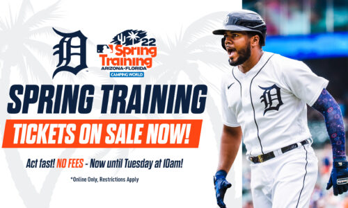 Detroit Tigers Spring Training No Fees Promo