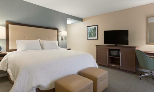 King Bedroom at Hampton Inn Bartow