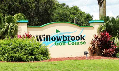 Entrance to Willowbrook Golf Club