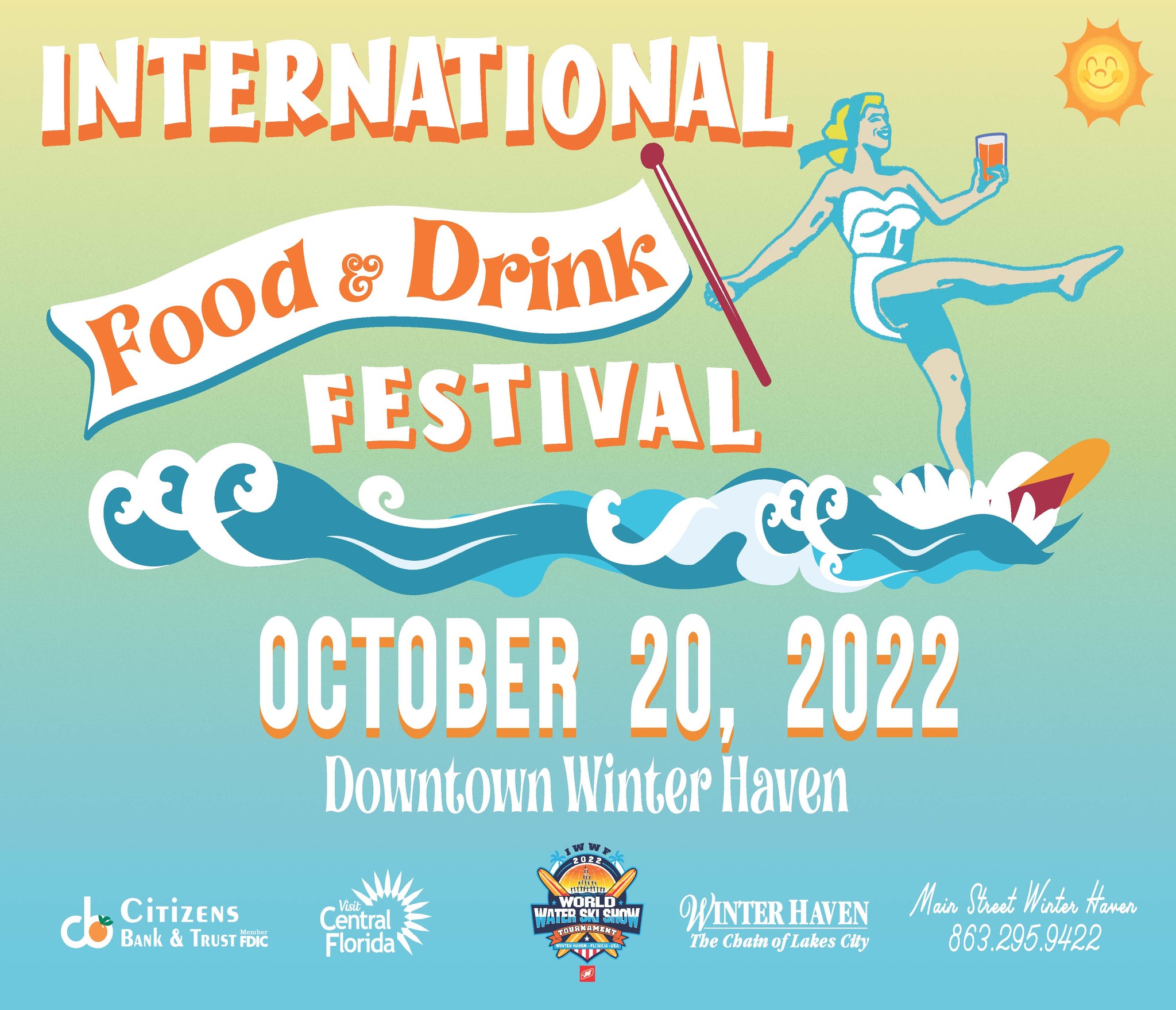 Ad for the International Food and Drink Festival Winter Haven