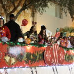 Float at the Lakeland Christmas Parade 2023