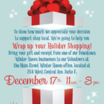 Event post for It's A Wrap event in Downtown Winter Haven