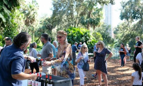 Wine walk at bok tower gardens