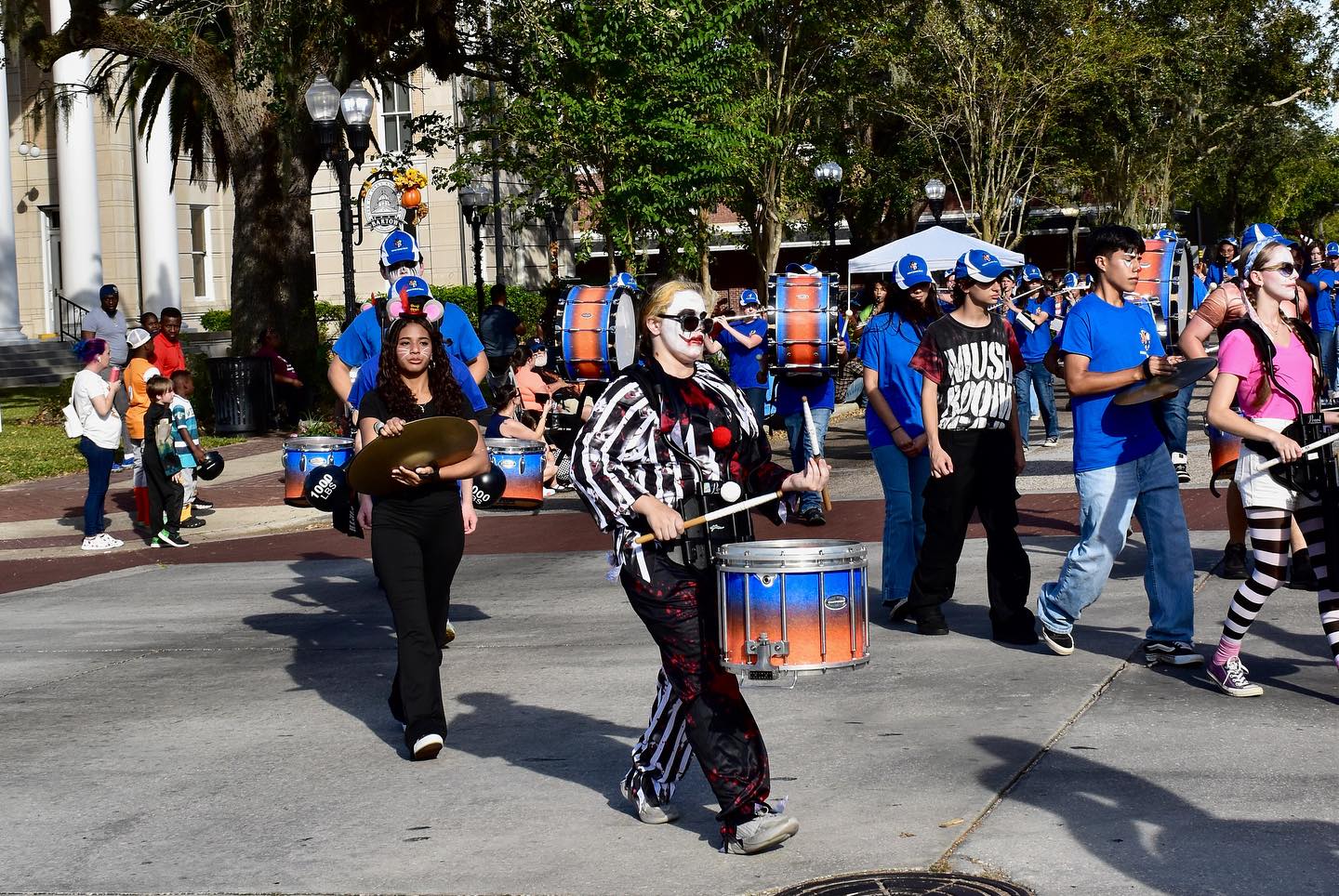 Halloween parade in downtown Bartow