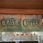 Crave & Copper sign.