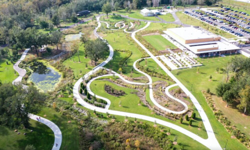 Bonnet Springs Park aerial