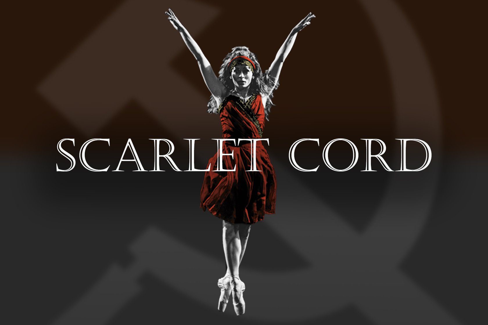 Ballet Magnificent - scarlet cord event poster