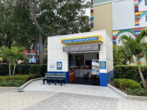 Welcome Center booth at LLF