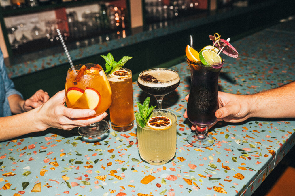 The Peach House cocktails