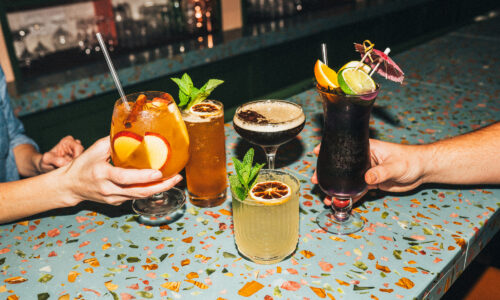 The Peach House cocktails